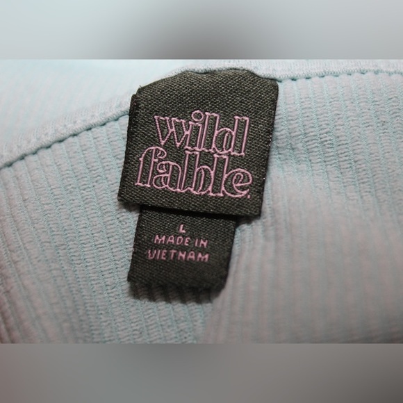 Wild Fable Women’s Large Ribbed Crop Top - Picture 3 of 3